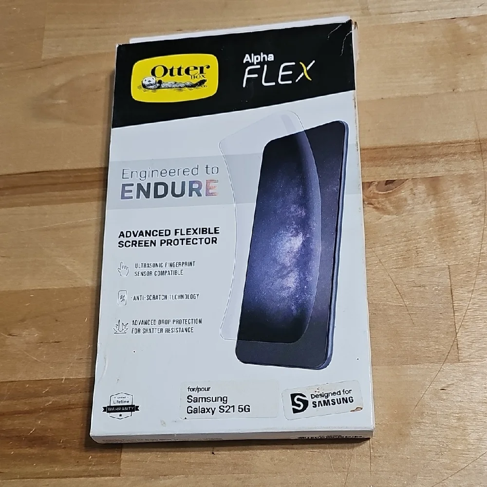 3 for $10 🛡️ OtterBox Alpha Flex Samsung Galaxy S21 5G Screen Protector